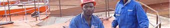 鑫海矿装的坦桑尼亚员工