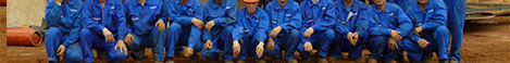 鑫海矿装坦桑尼亚1200t/d金矿选矿厂项目现场工作人员与客户合影