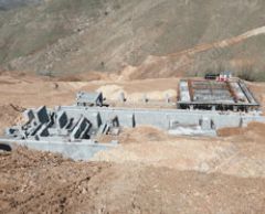 矿山土建施工现场